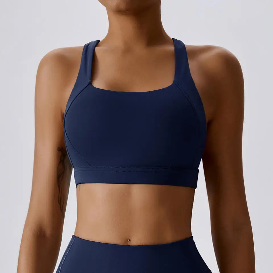 Ensemble vêtements de fitness gainant 4 pièces – Tenue sport femme