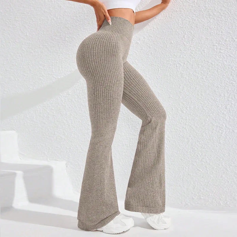 ELITE 2.0 – Pantalon fitness évasé taille haute