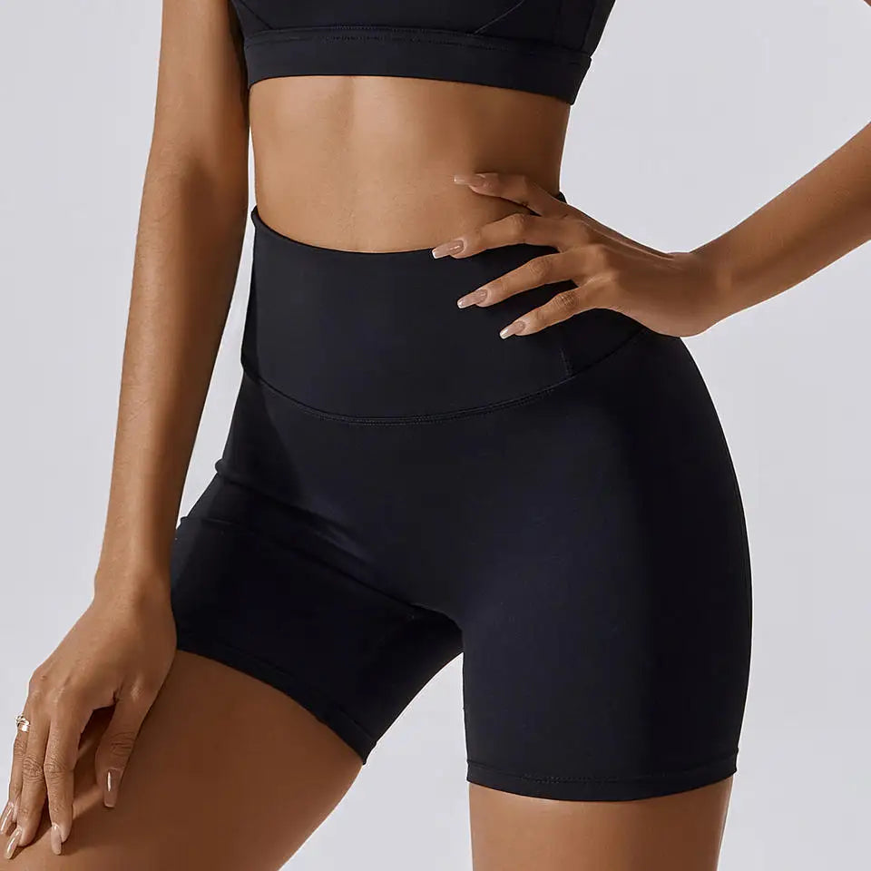 Ensemble vêtements de fitness gainant 4 pièces – Tenue sport femme