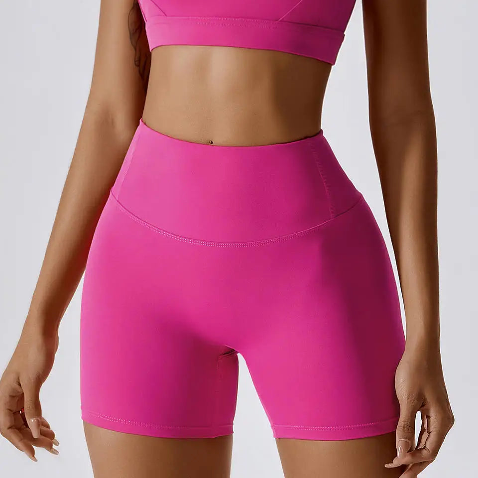 Ensemble vêtements de fitness gainant 4 pièces – Tenue sport femme