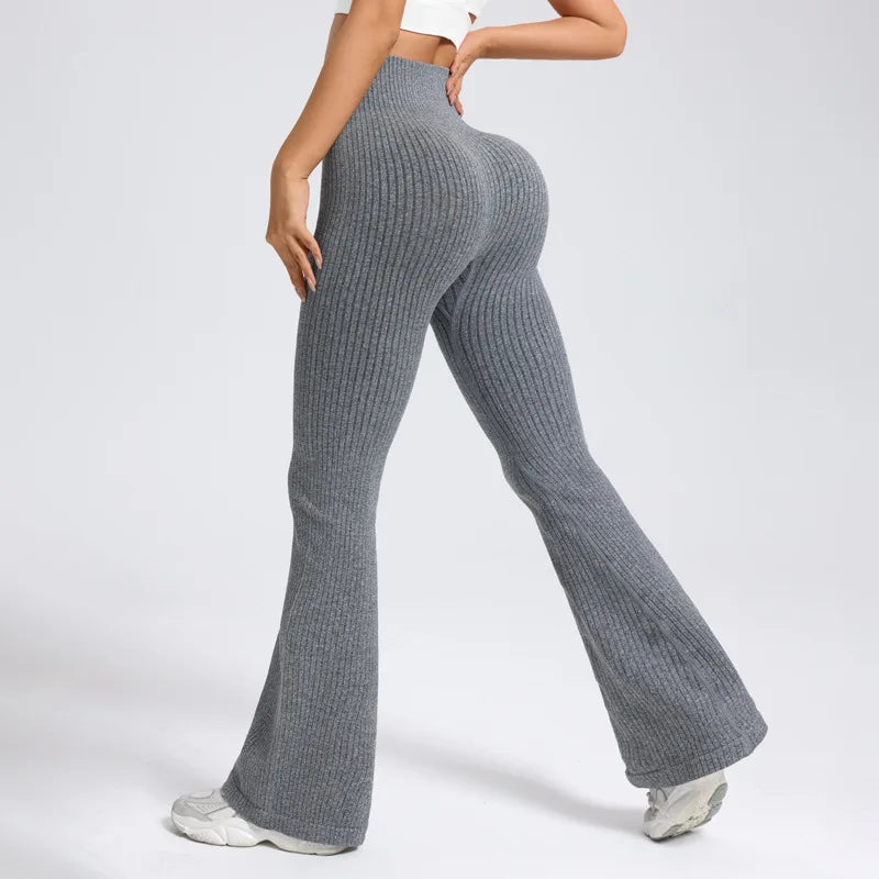 ELITE 2.0 – Pantalon fitness évasé taille haute