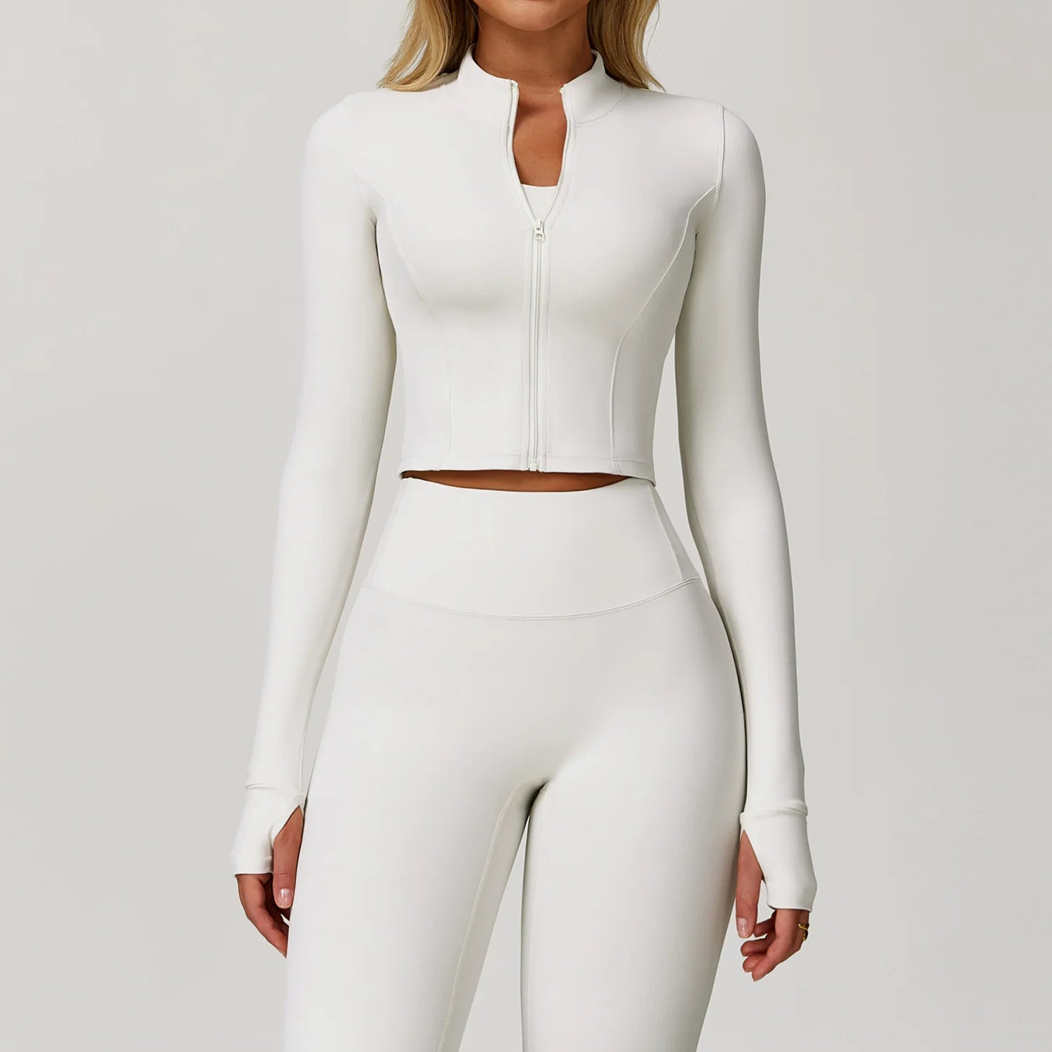 Ensemble vêtements de fitness gainant 4 pièces – Tenue sport femme